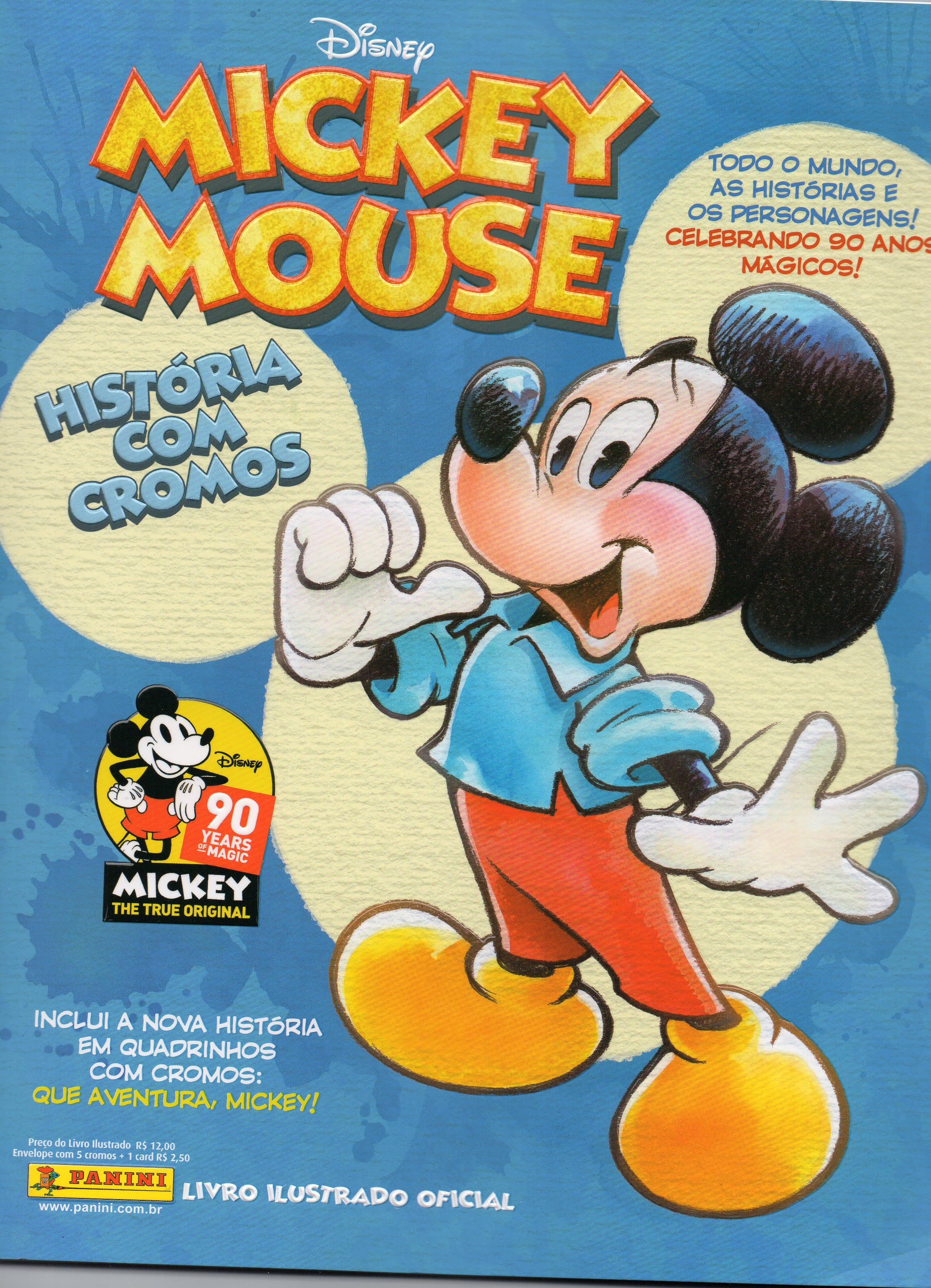 Capa do álbum Mickey Mouse 90 Anos