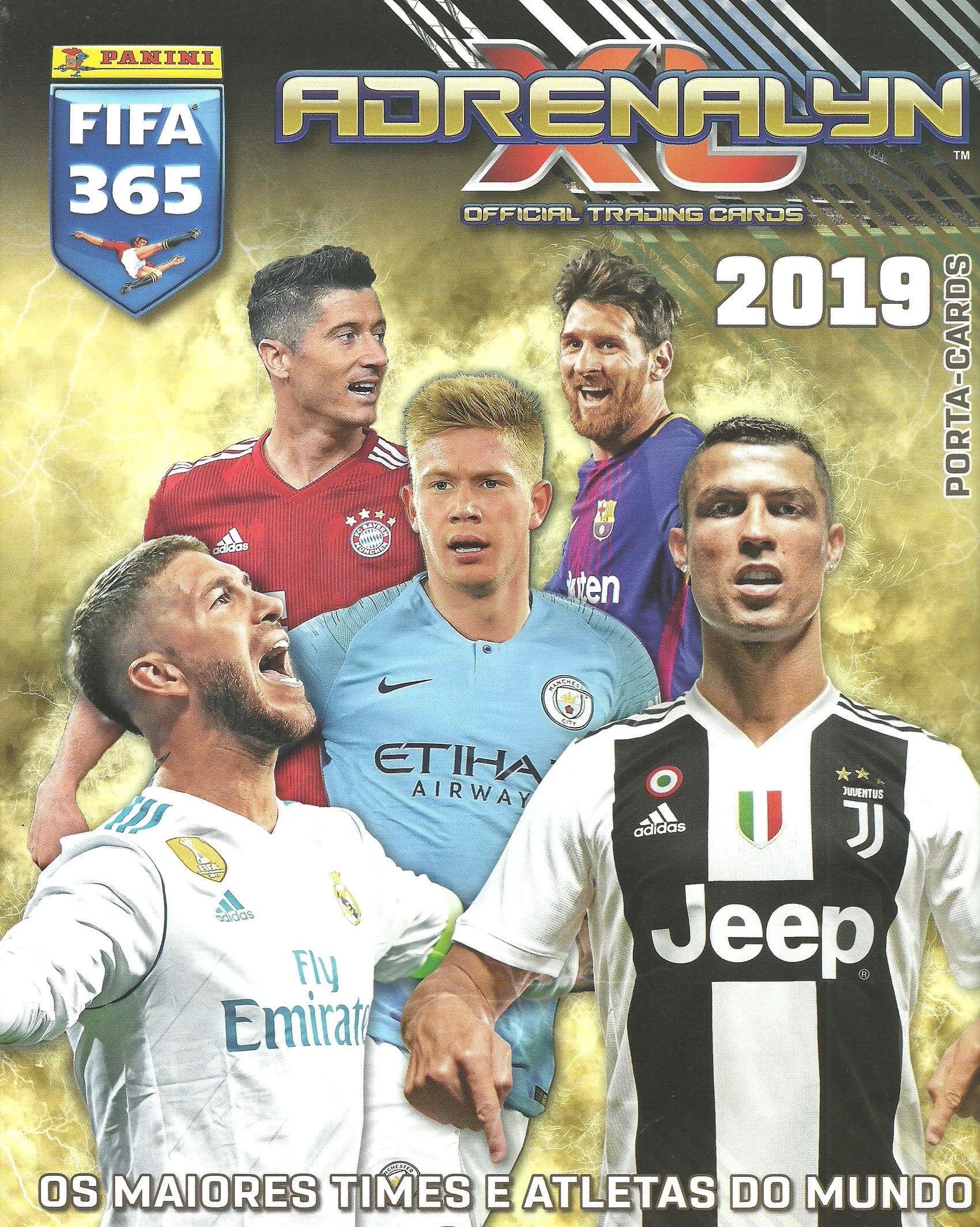 Capa do álbum Adrenalyn XL FIFA 365 2019 Limited Edition