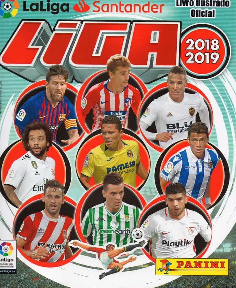 Capa do álbum Campeonato Espanhol - Liga Santander 2018-2019