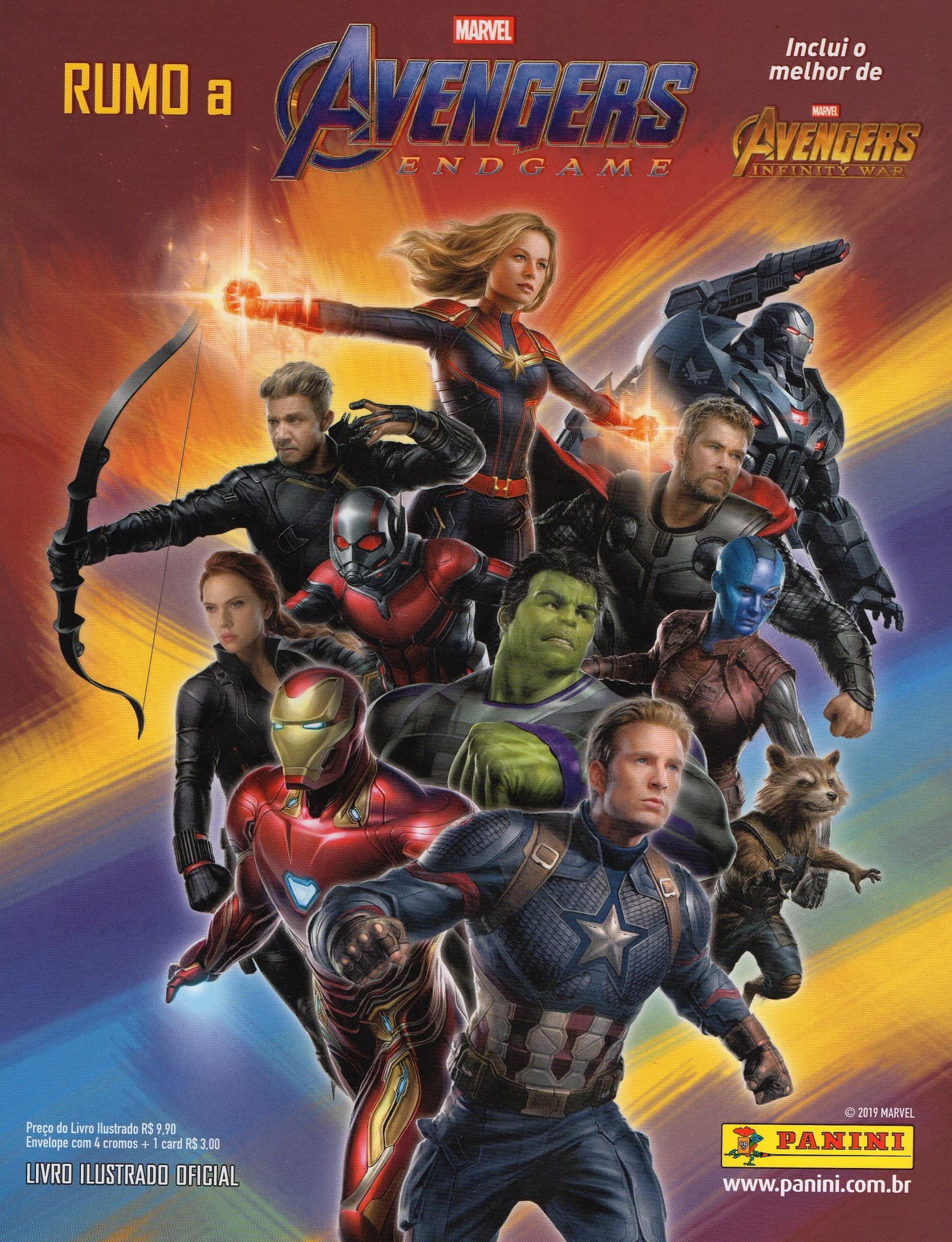 Capa do álbum Vingadores - Ultimato
