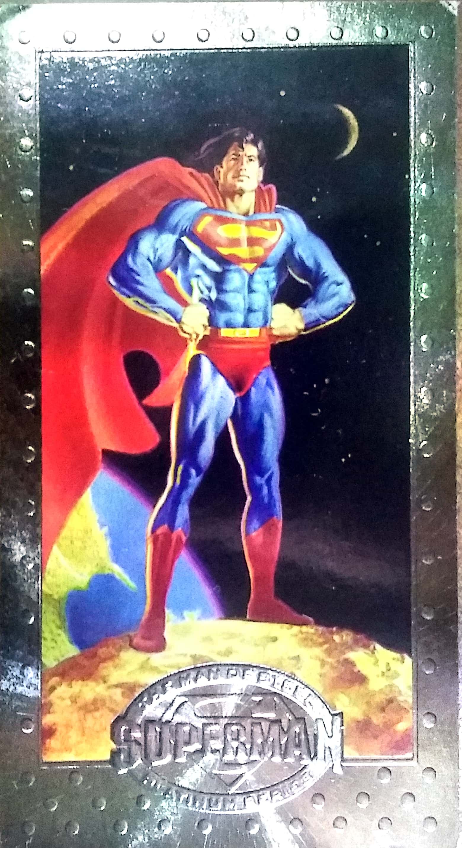 Capa do álbum Superman: Man of Steel Platinum Series - Cards