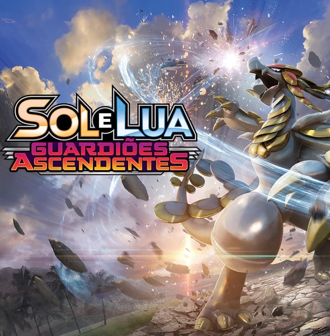 Capa do álbum Pokémon Sol & Lua Guardiões Ascendentes - Cards