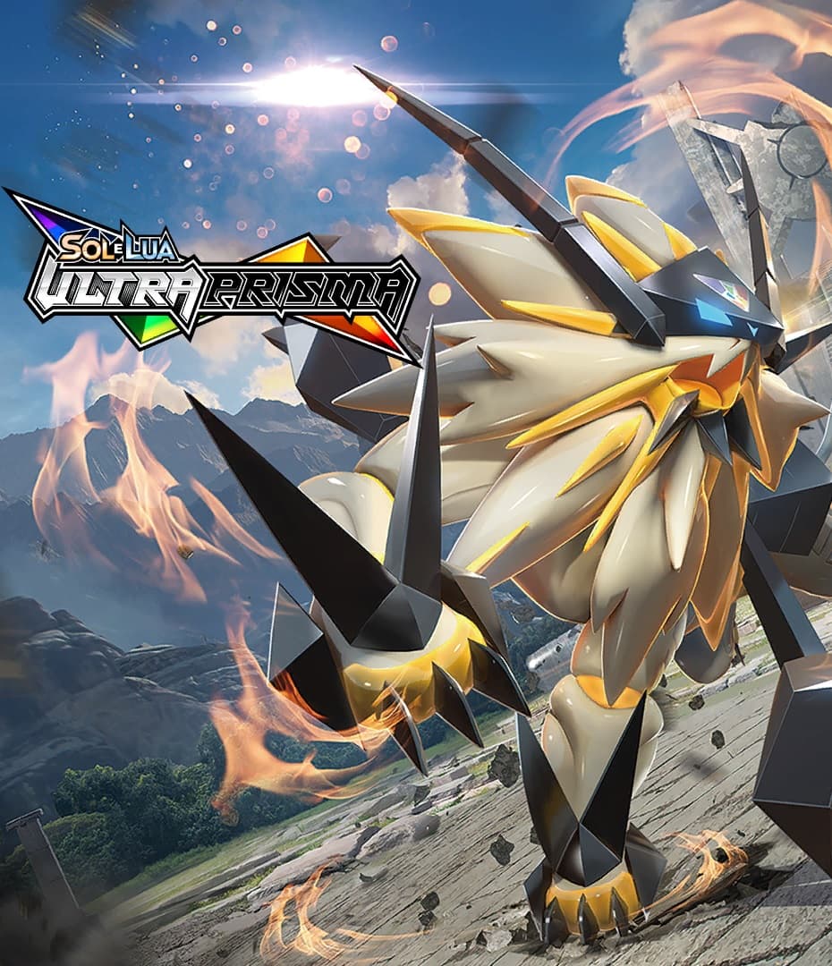 Capa do álbum Pokémon Sol & Lua Ultra Prisma - Cards