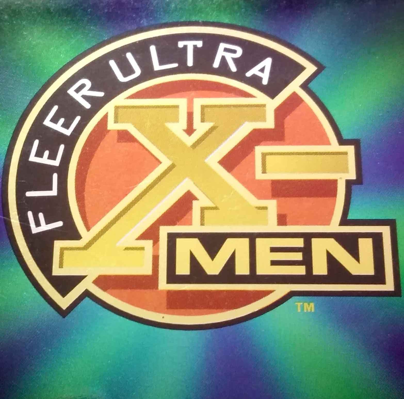 Capa do álbum X-men 1996 Ultra - Cards
