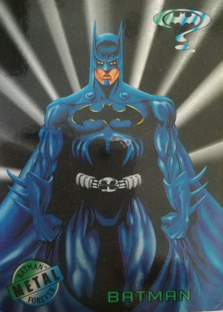 Capa do álbum Batman Forever - Metal - Cards