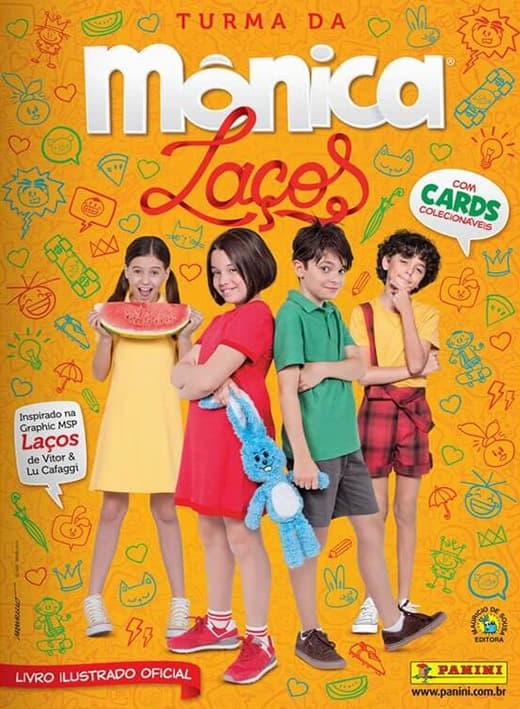 Capa do álbum Turma da Mônica: Laços