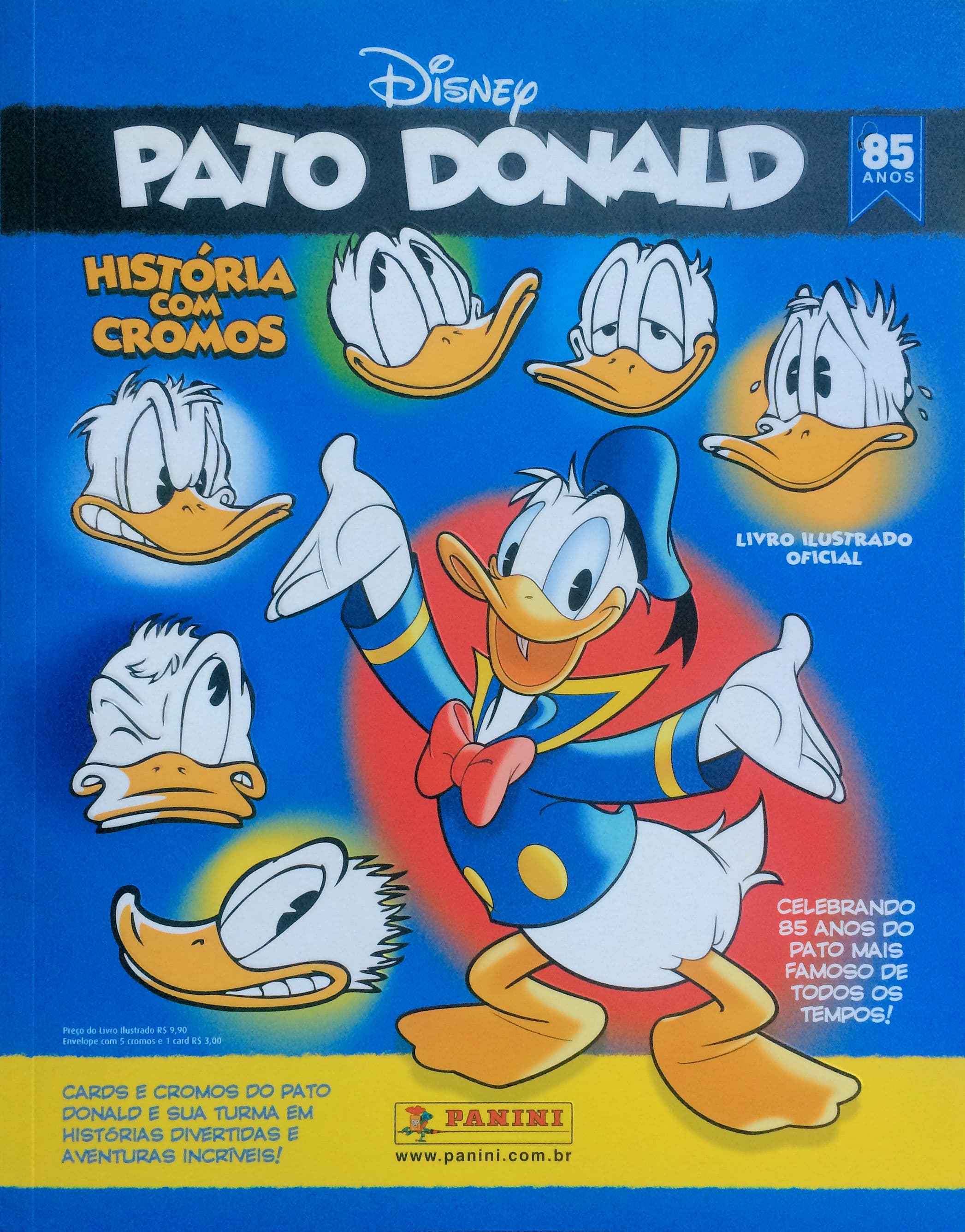 Capa do álbum Pato Donald 85 anos