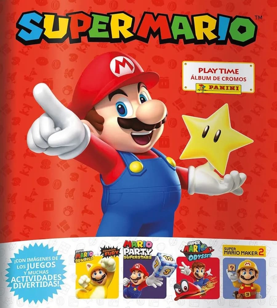 Capa do álbum Super Mario Playtime - Spain
