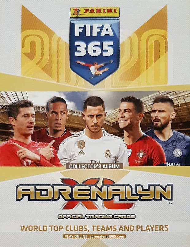 Capa do álbum Adrenalyn XL FIFA 365 2020 Cards