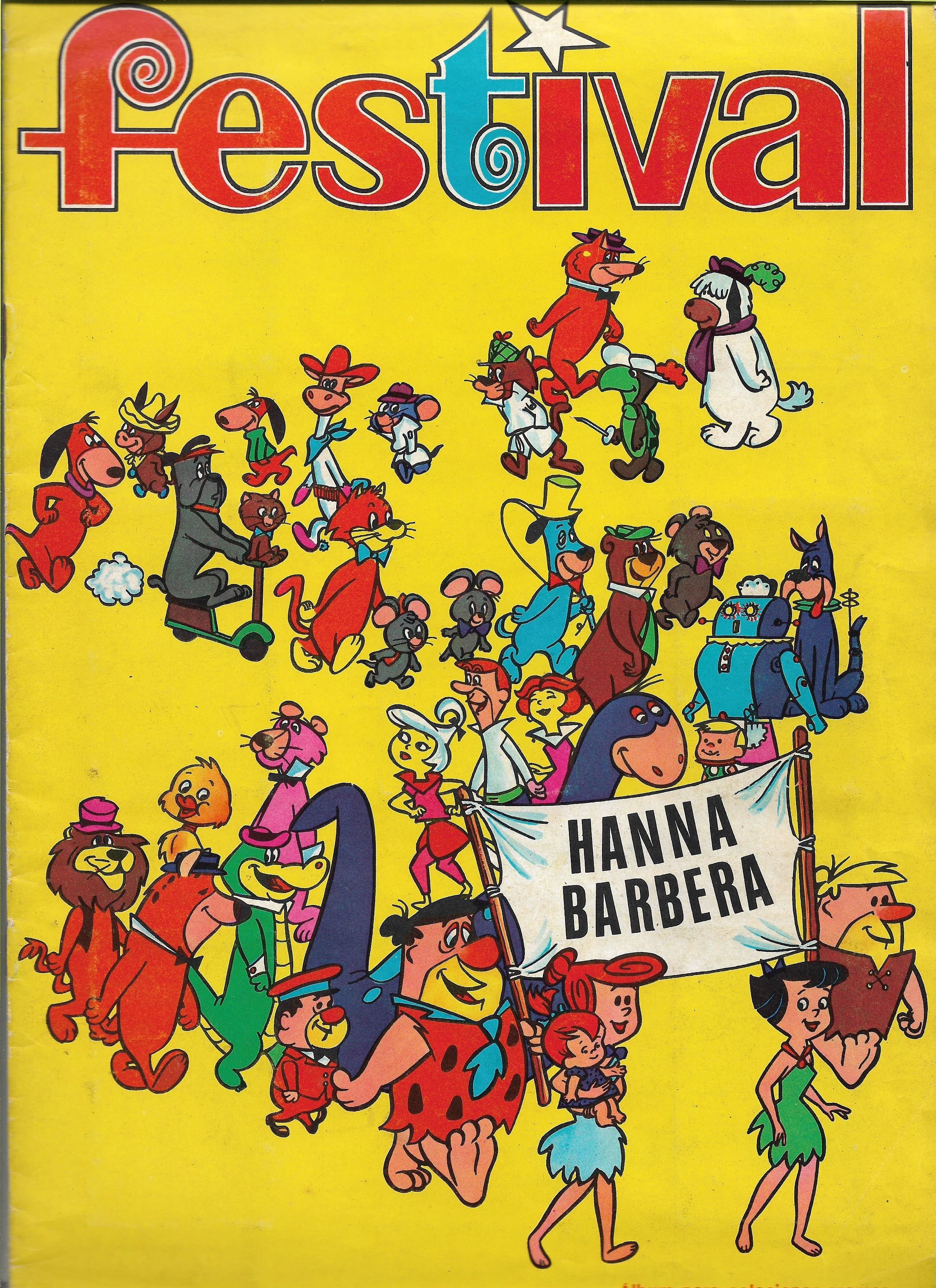 Capa do álbum Festival Hanna Barbera