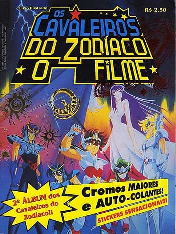 Capa do álbum Os Cavaleiros do Zodíaco - O Filme