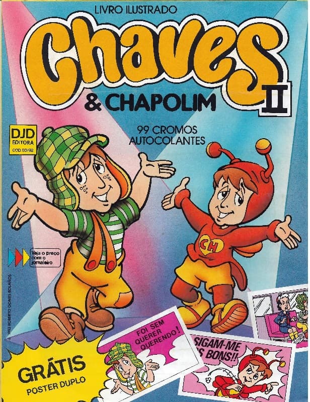 Capa do álbum Chaves & Chapolim II