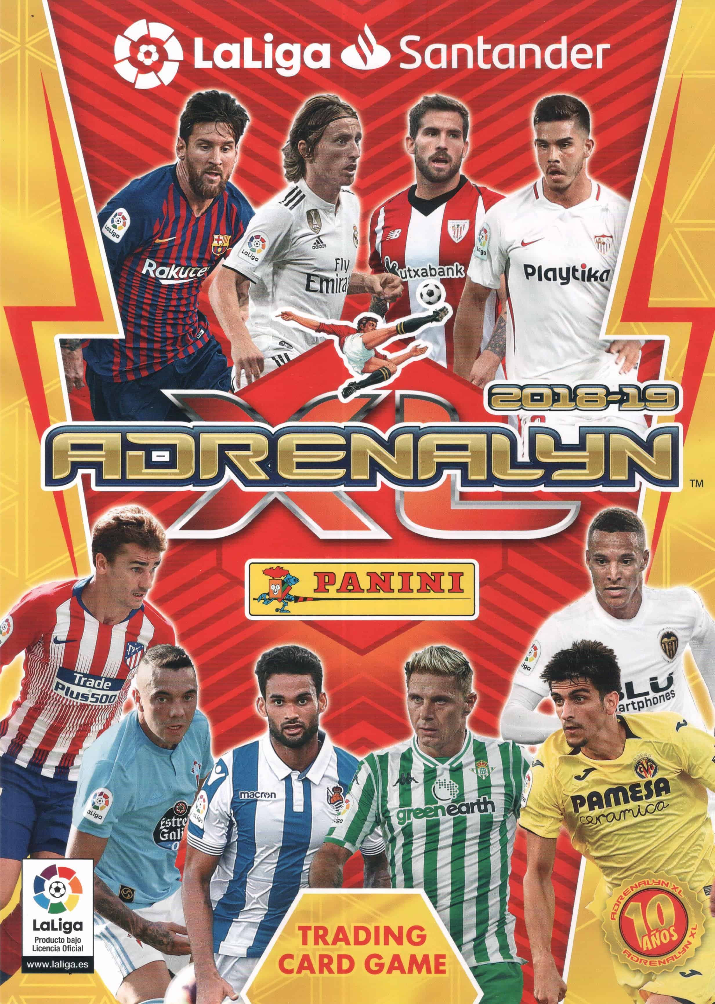 Capa do álbum Adrenalyn LaLiga Santander 2018-19