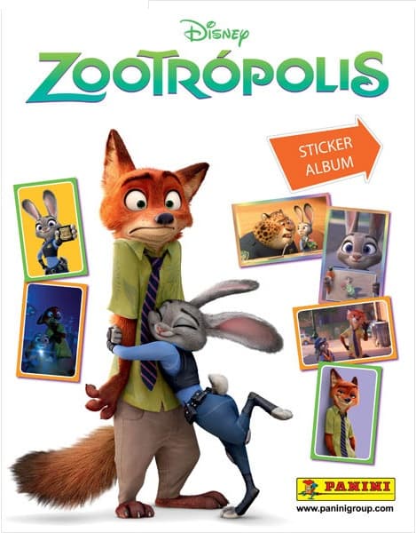 Capa do álbum Zootrópolis