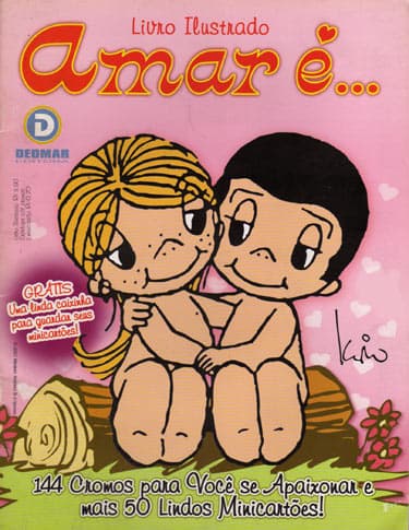 Capa do álbum Amar é... 2007