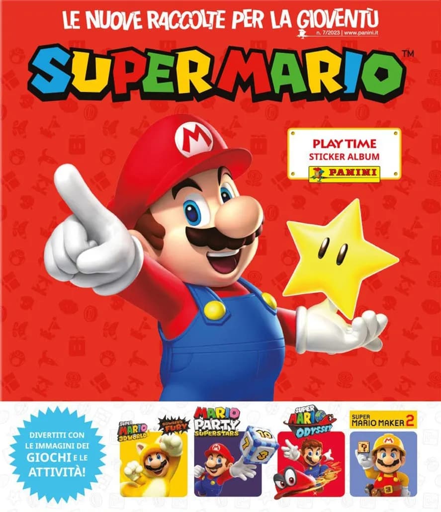 Capa do álbum Super Mario Playtime - Italy