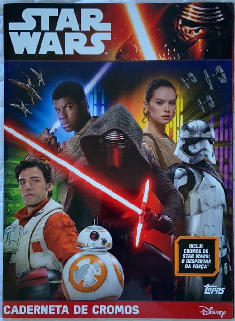 Capa do álbum Star Wars 2016 Portugal