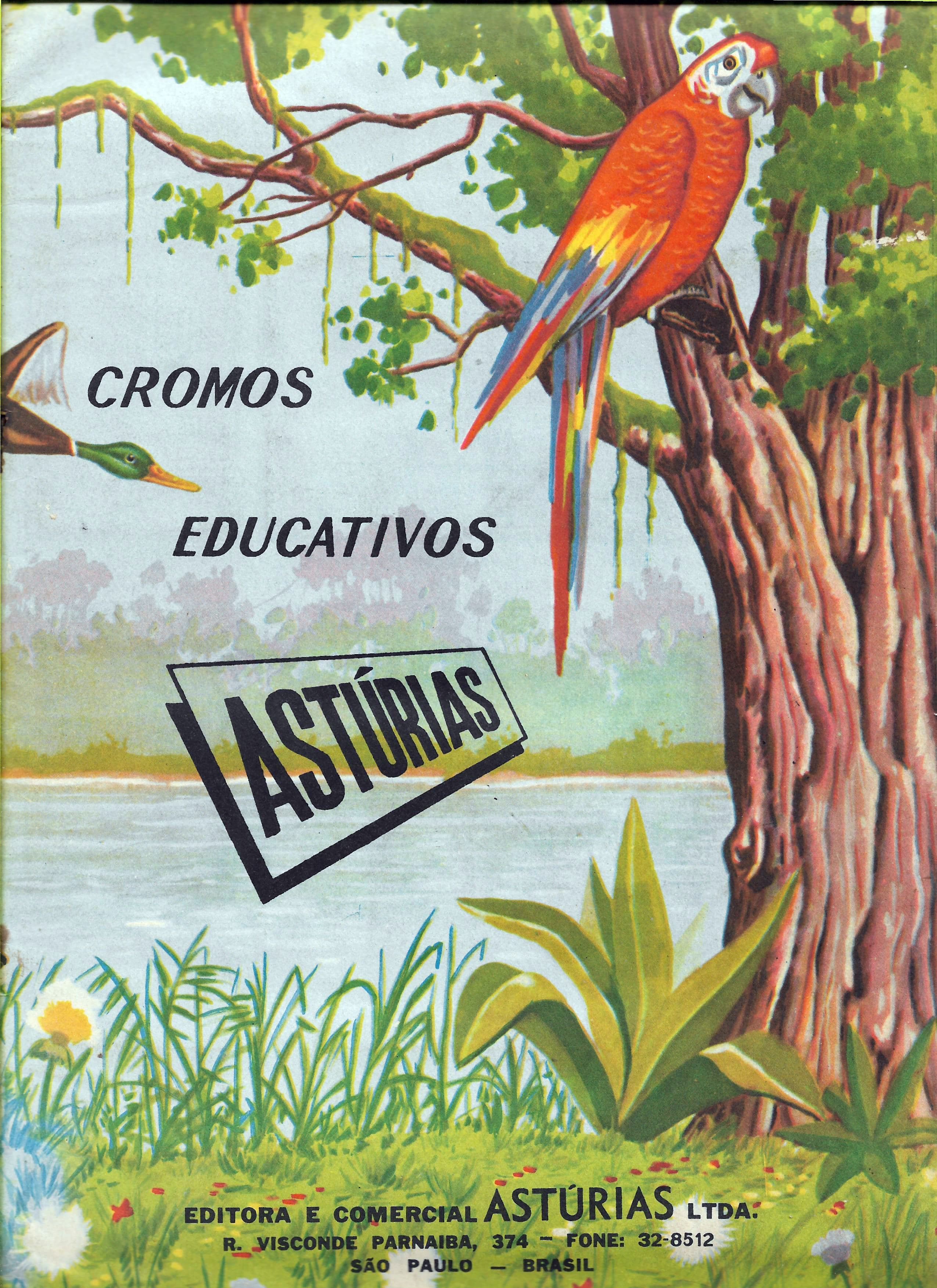 Capa do álbum Cromos Educativos Astúrias