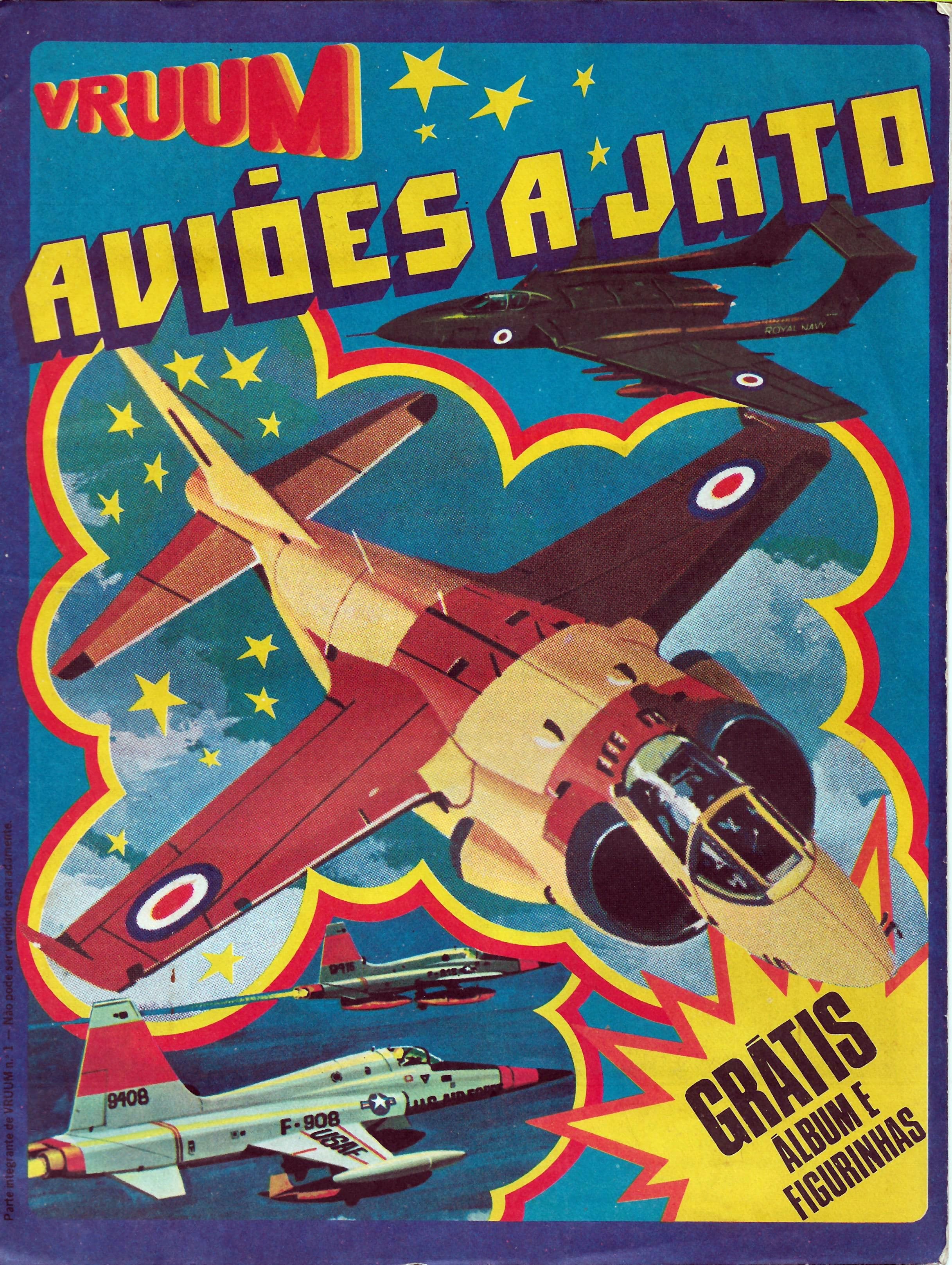 Capa do álbum Vruum Aviões a Jato