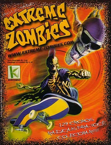Capa do álbum Extreme zombies