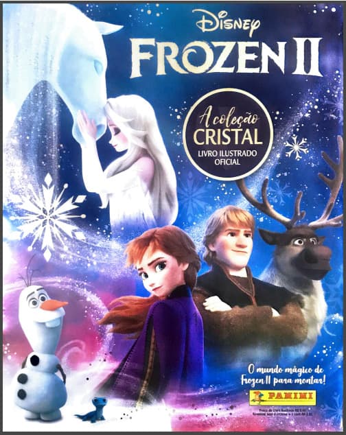 Capa do álbum Frozen II - Coleção Cristal
