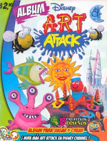 Capa do álbum Art Attack - Argentina
