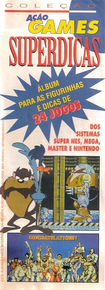 Capa do álbum Ação Games - Super Dicas