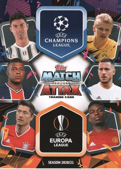 Capa do álbum Match Attax UEFA Champions League 2020/21 - Cards