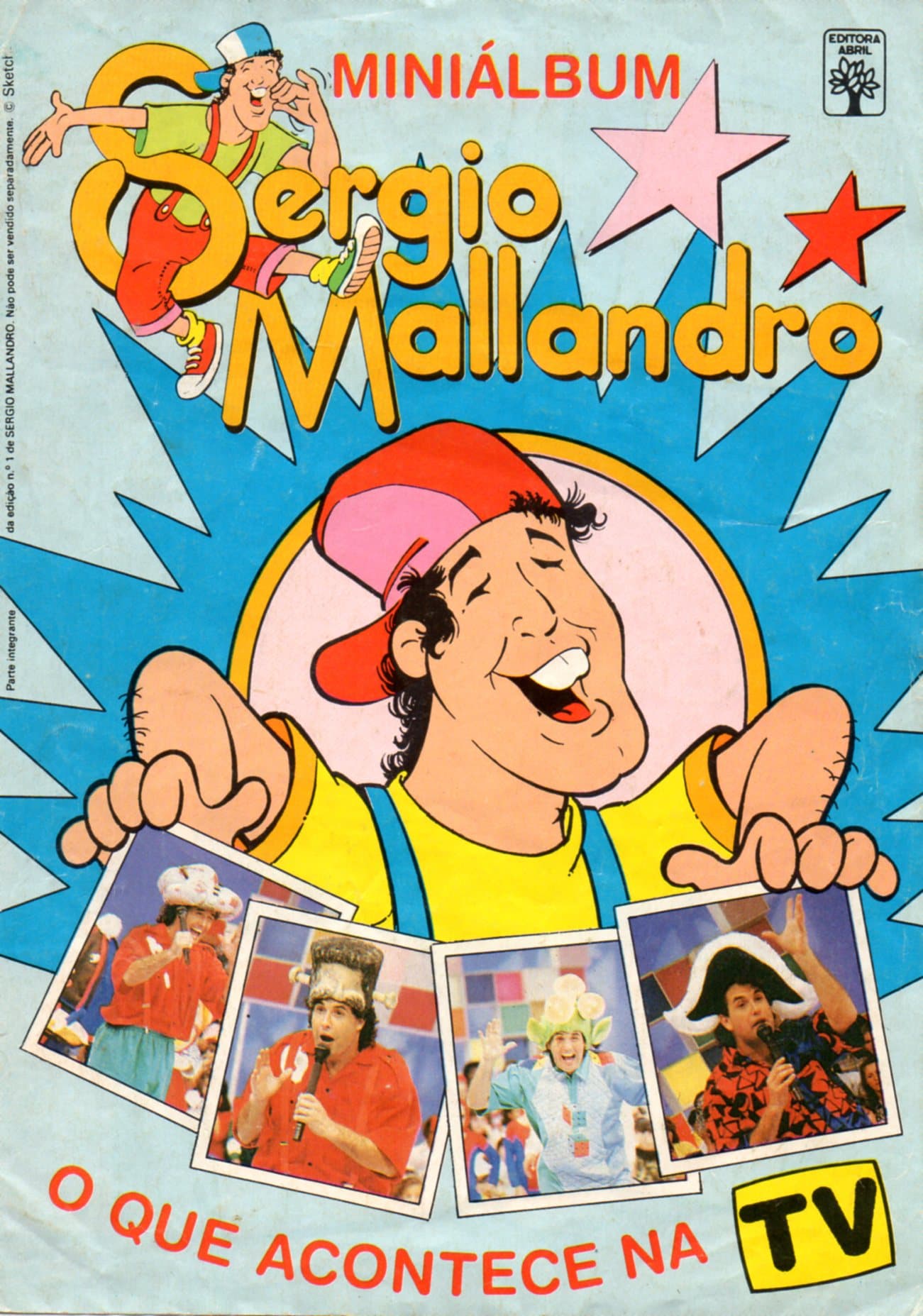 Capa do álbum Sérgio Malandro O que acontece na TV