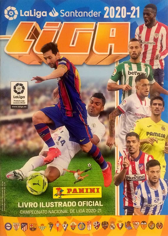 Capa do álbum Campeonato Espanhol - Liga Santander 2020-2021
