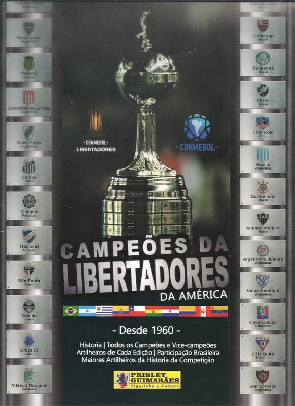 Capa do álbum Campeões da Libertadores da América