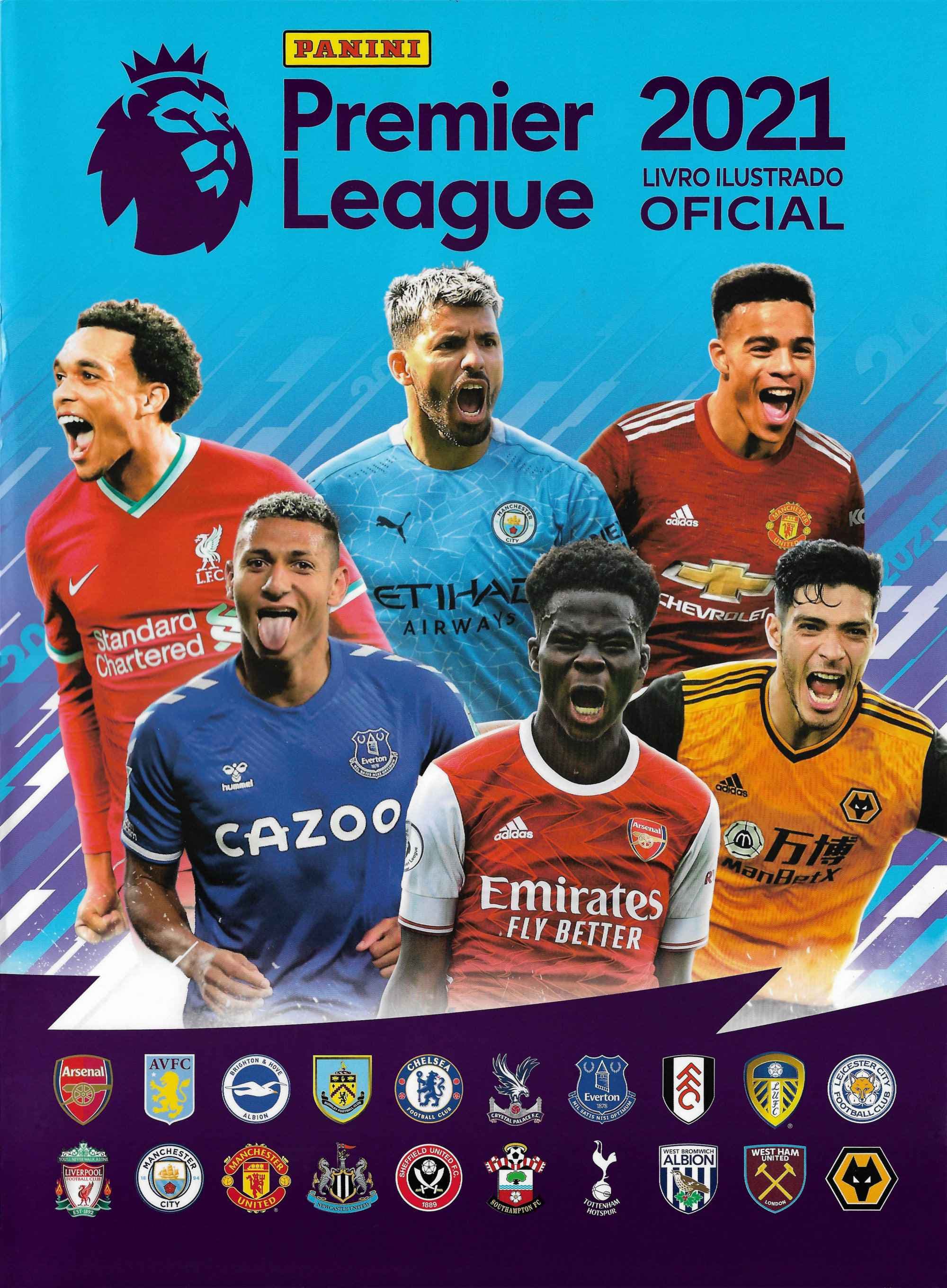 Capa do álbum Premier League 2021