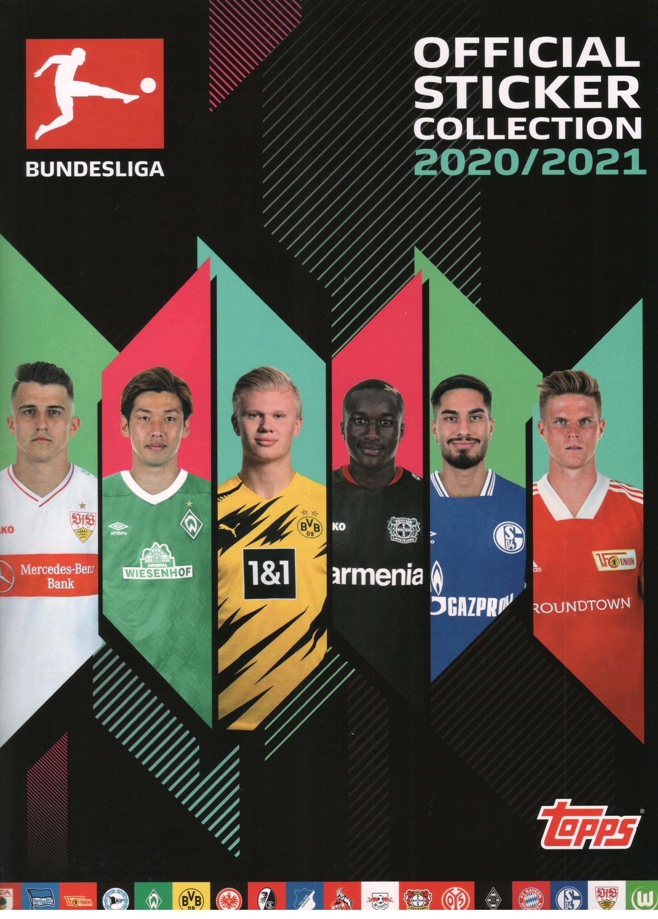 Capa do álbum Fussball Bundesliga 2020/2021 Alemanha