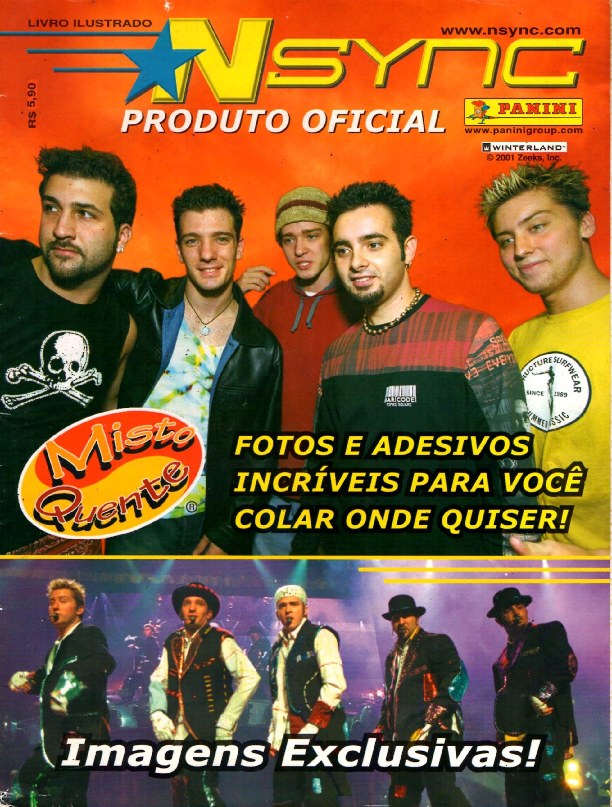 Capa do álbum NSYNC – Coleção Misto Quente
