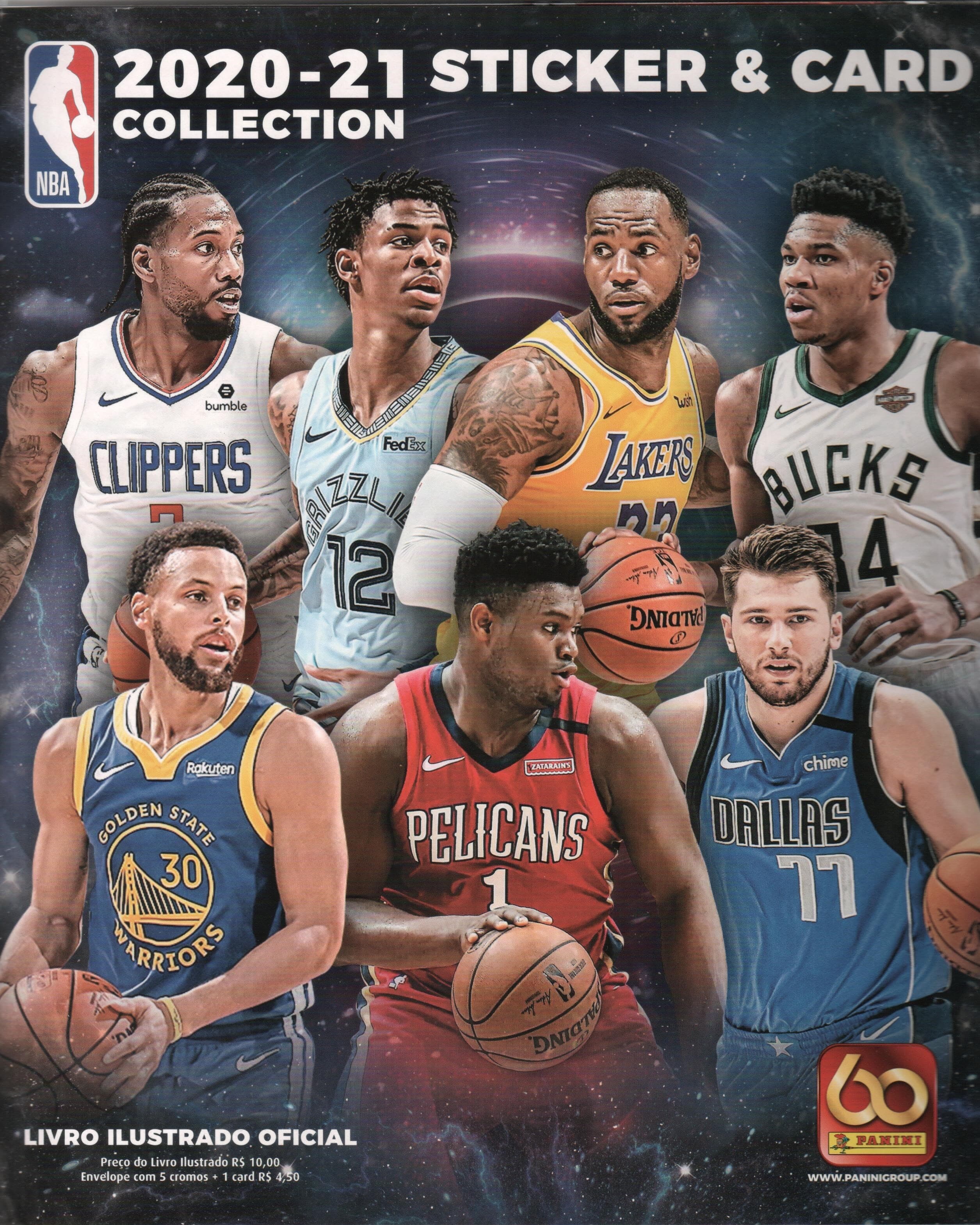 Capa do álbum NBA 2020-21