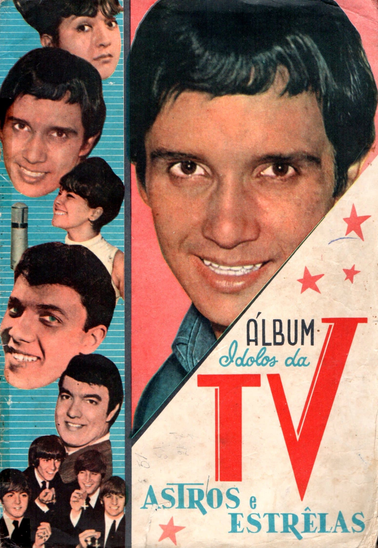 Capa do álbum Ídolos da Tv Astros e Estrelas