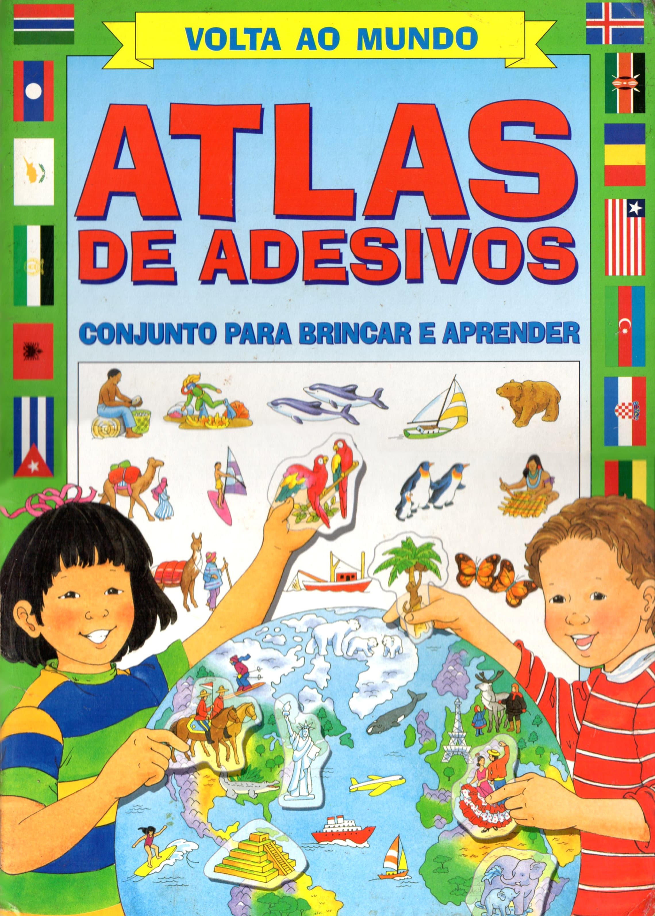 Capa do álbum Volta ao mundo - Atlas de adesivos
