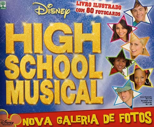 Capa do álbum High School Musical - Fotocards