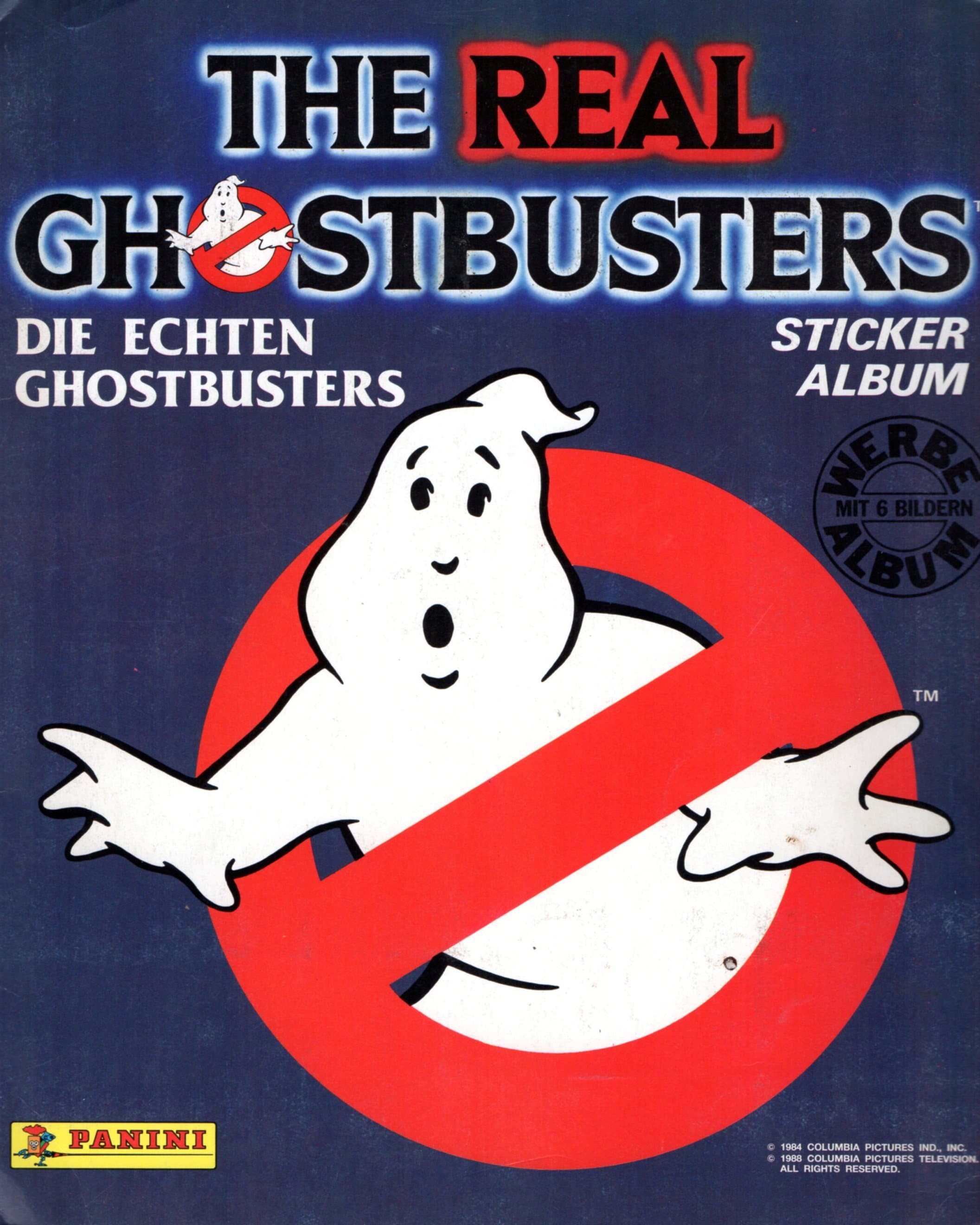 Capa do álbum The real Ghostbusters