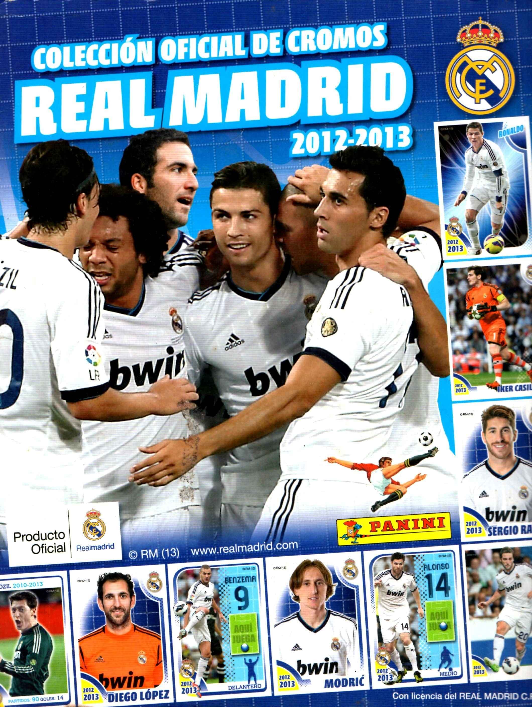 Capa do álbum Real Madrid 2012-2013