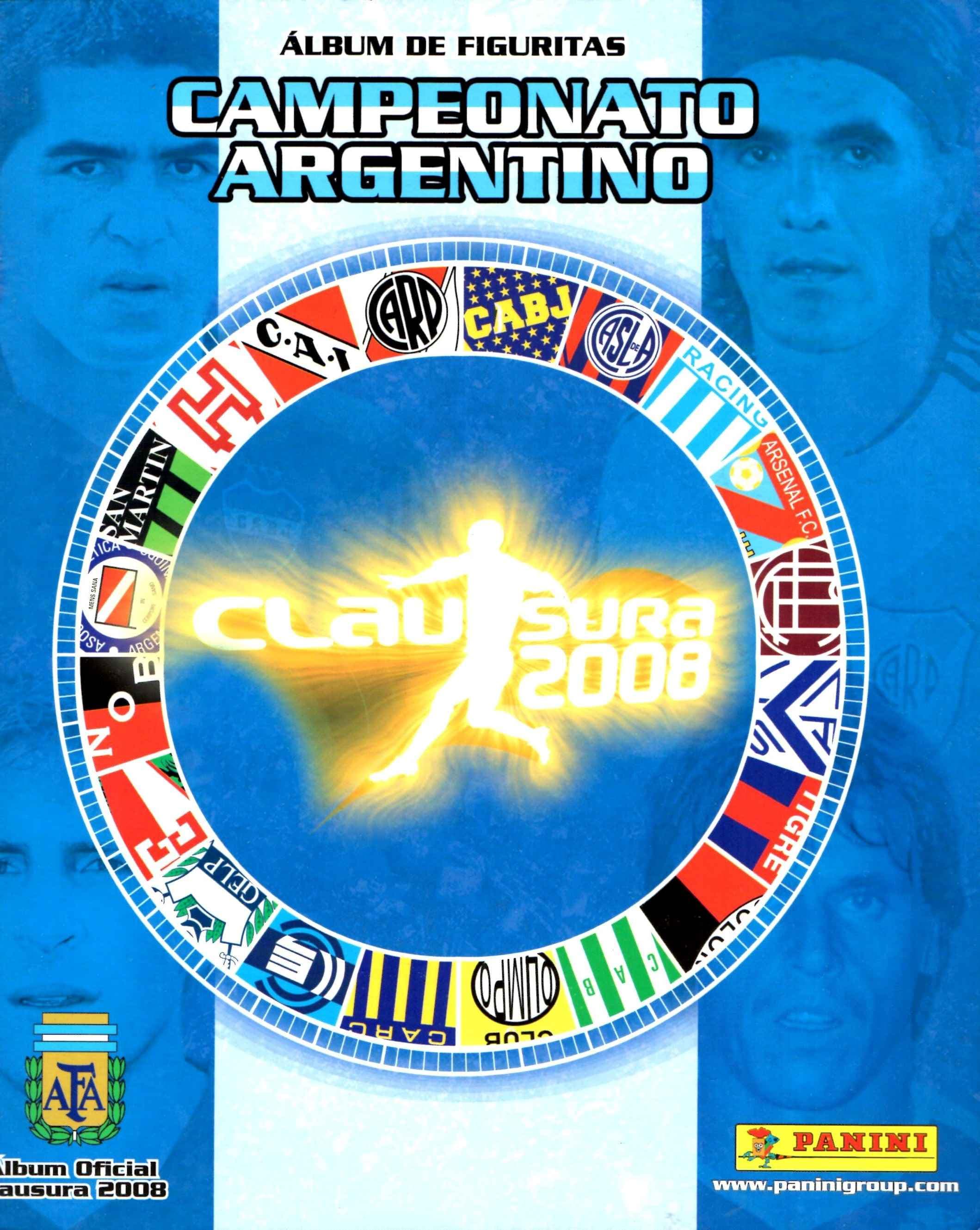 Capa do álbum Clausura 2008