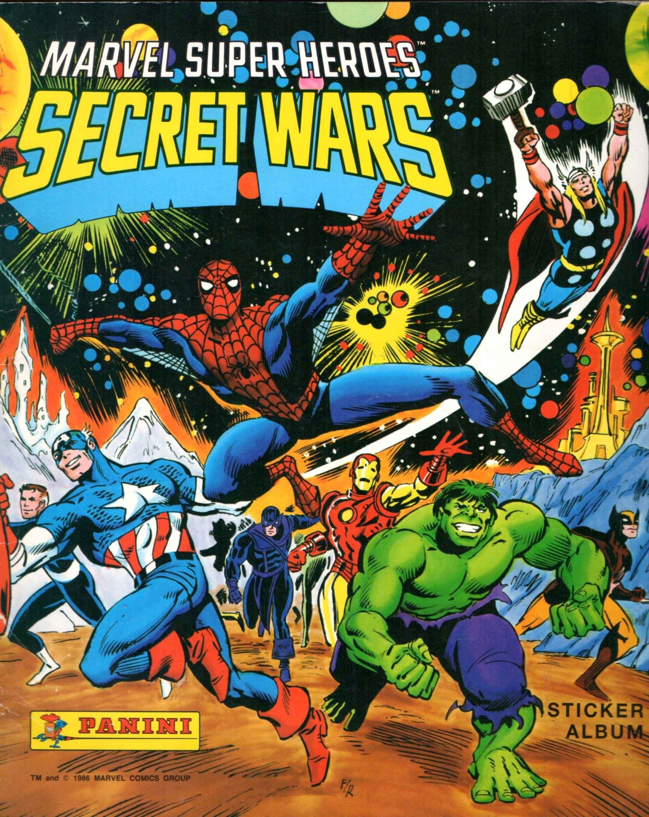 Capa do álbum Secret wars