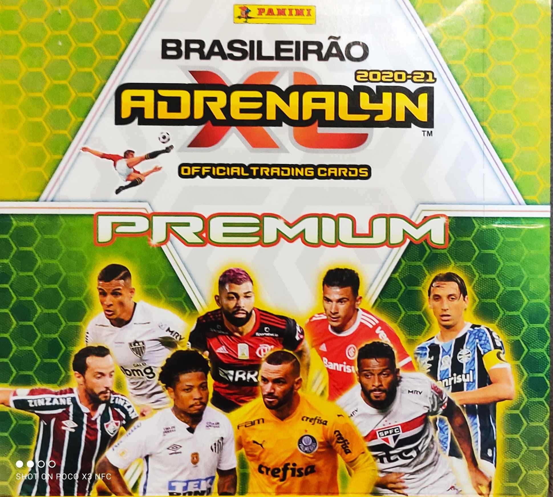 Capa do álbum Adrenalyn XL Campeonato Brasileiro 2020/21 - Premium Cards