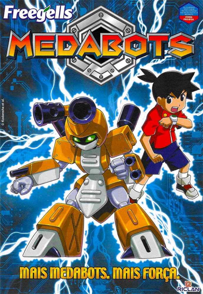 Capa do álbum Balas Freegells Medabots
