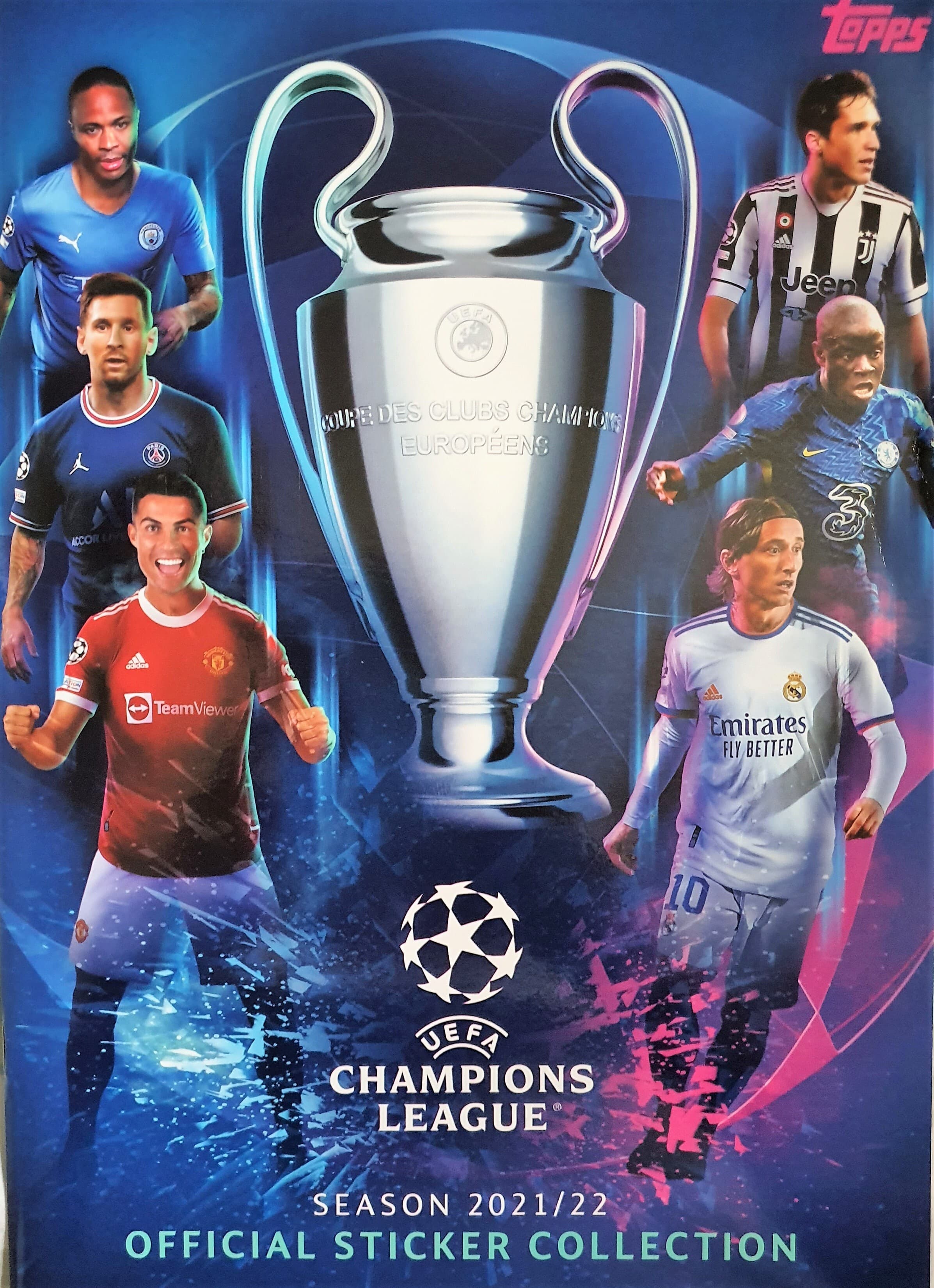 Capa do álbum UEFA Champions League 2021-2022