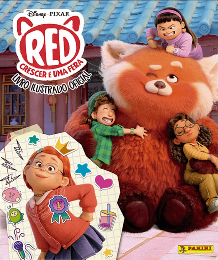 Capa do álbum Red - Crescer é uma Fera