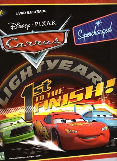 Capa do álbum Carros Disney - Supercharged