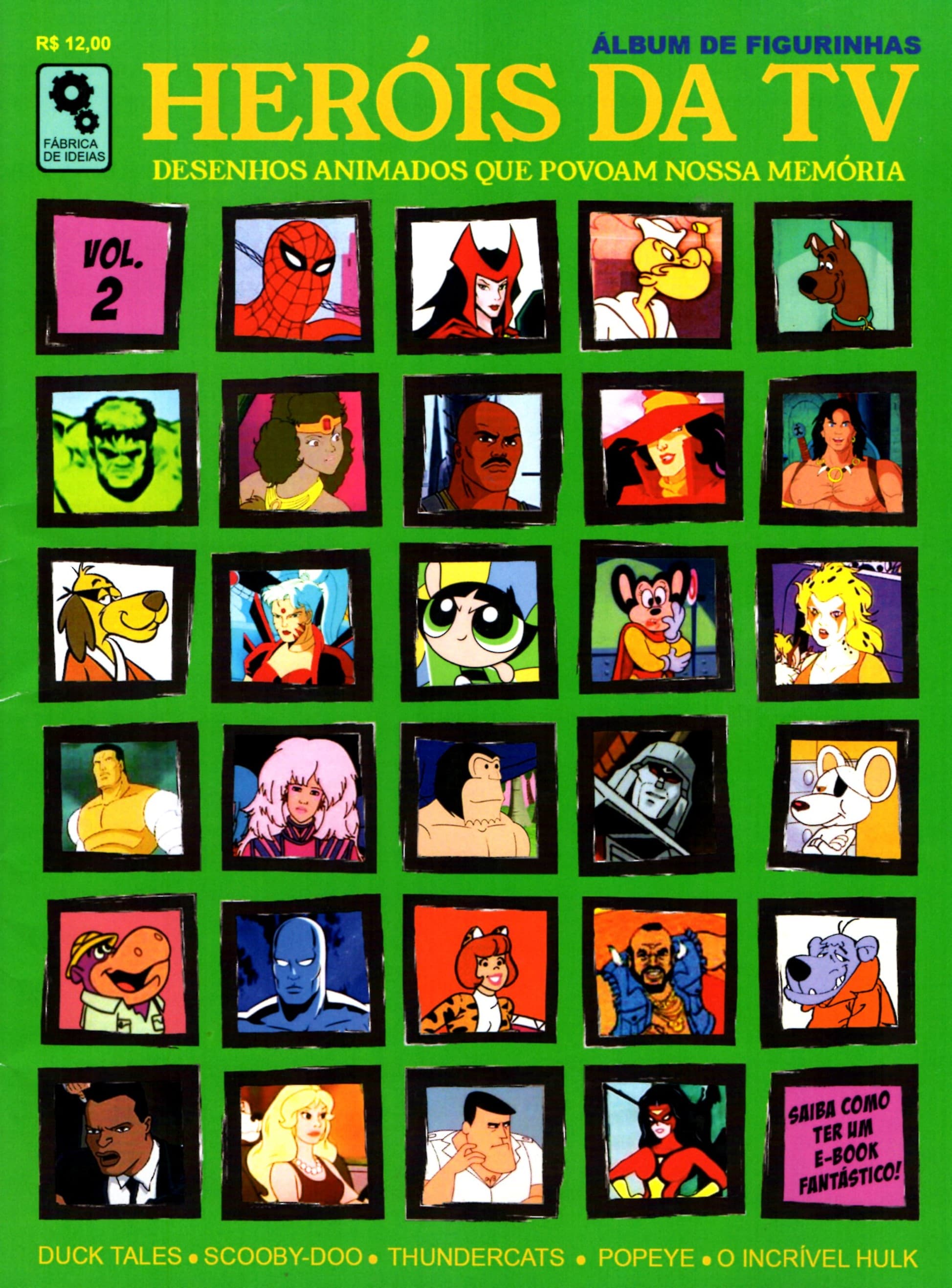 Capa do álbum Heróis da TV Vol 02