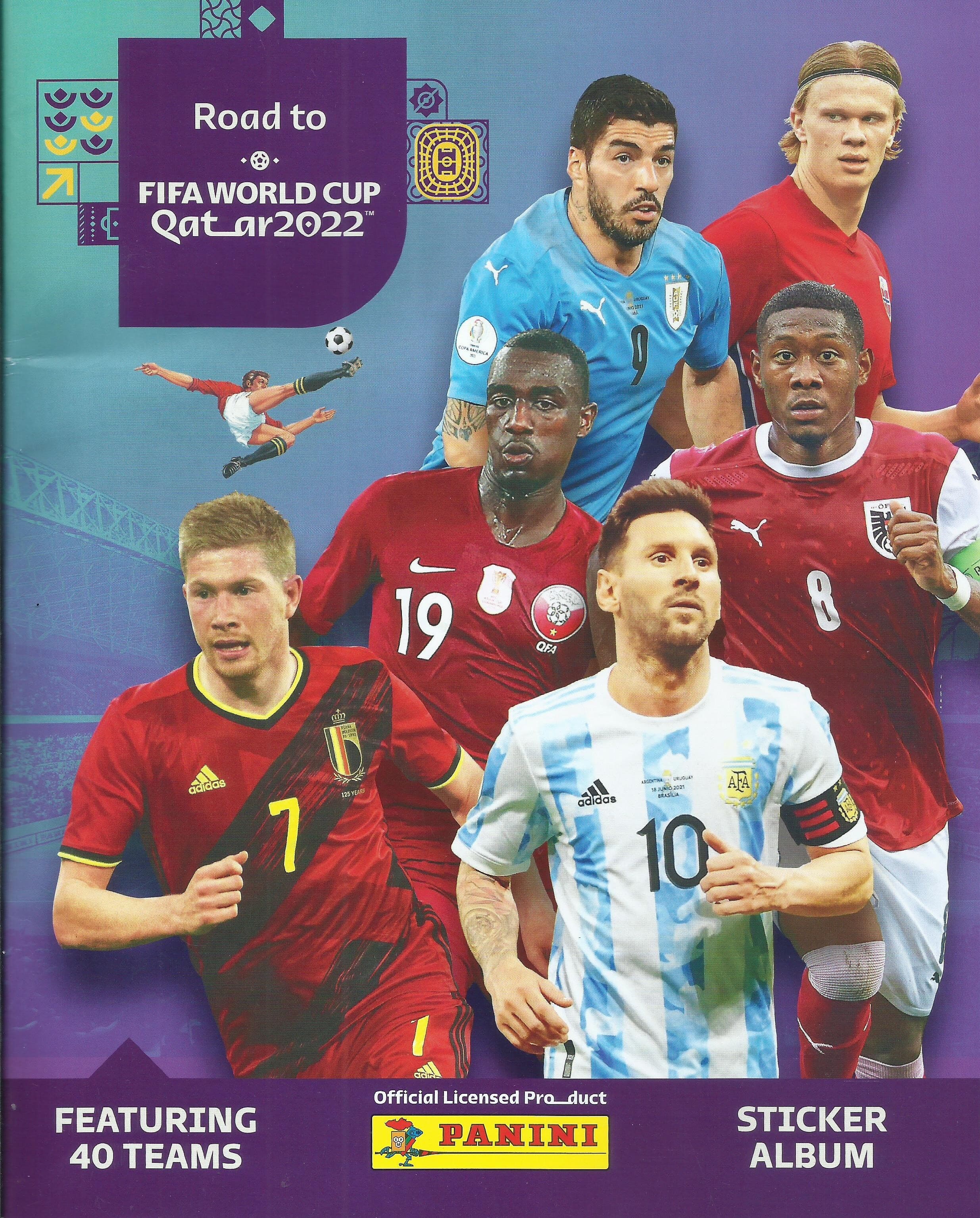 Capa do álbum Road to FIFA World Cup 2022 Qatar