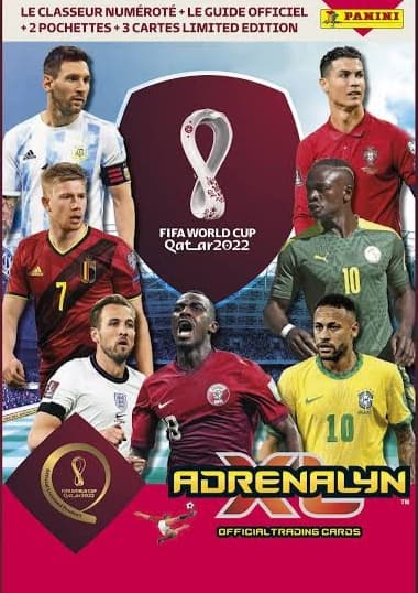 Capa do álbum Adrenalyn XL FIFA World Cup 2022 QATAR